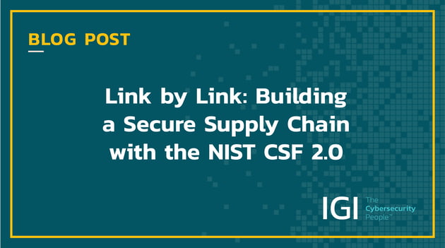 Supply Chain Risk Management - NIST CSF 2.0